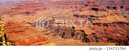 Hazy Sky Day At The Grand Canyon Arizona Hazy Sky Day At The Grand Canyon Arizona 134733764