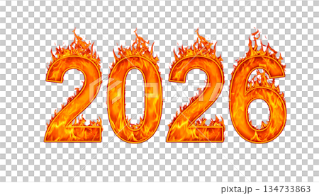 數字動畫 數字 熾烈 134733863