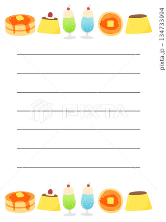 レトロ喫茶の手紙 134733994