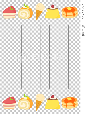 A letter of Western sweets A letter of Western sweets 134733997