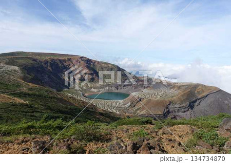 御釜　お釜　蔵王 134734870