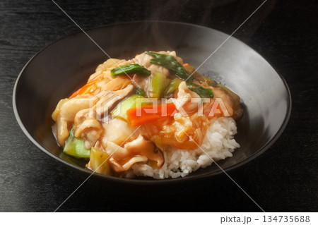 五目あんかけ丼 134735688