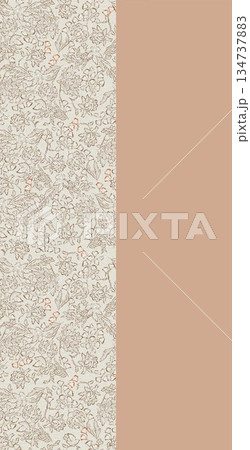 Vivid Watercolor Floral and Leaf Illustrations Vivid Watercolor Floral and Leaf Illustrations 134737883