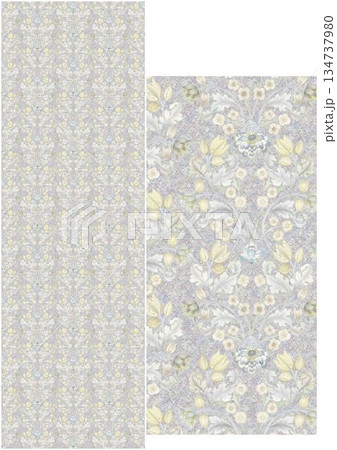 Vivid Watercolor Floral and Leaf Illustrations 134737980