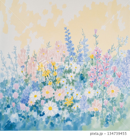 Exquisite Hand-Painted Illustrations of Botany 134739455