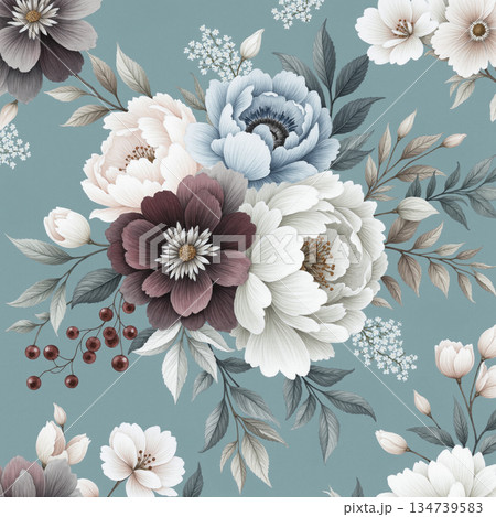 Exquisite Hand-Painted Illustrations of Botany 134739583