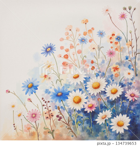 Exquisite Hand-Painted Illustrations of Botany 134739653