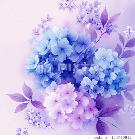Unique Watercolor Artworks with Floral Elements 134739916