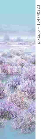 Unique Watercolor Artworks with Floral Elements Unique Watercolor Artworks with Floral Elements 134740223