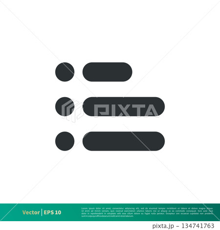 Menu Interface - UI Icon Vector Logo Template Illustration Design. Vector EPS 10. Menu Interface - UI Icon Vector Logo Template Illustration Design. Vector EPS 10. 134741763