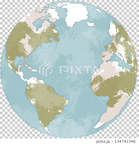 map, earth, globe 134742346