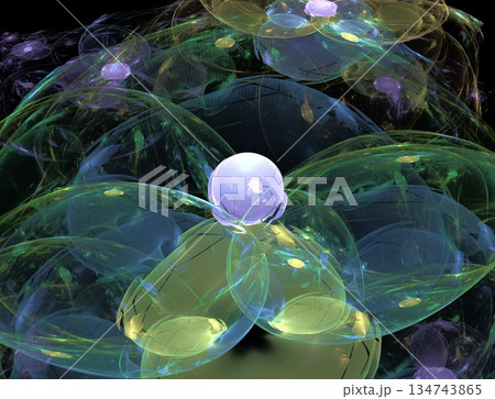 Imaginatory fractal abstract background Image 134743865