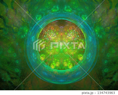 Imaginatory fractal abstract background Image 134743963