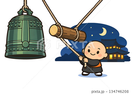 除夜の鐘 134746208