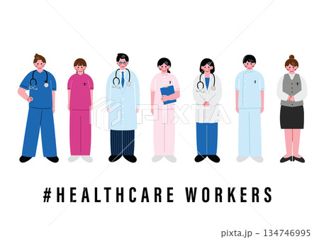 医療従事者の異rストセット 134746995
