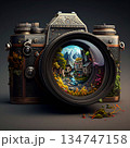 古いカメラ,一眼レフ,デジタル,カメラ 134747158
