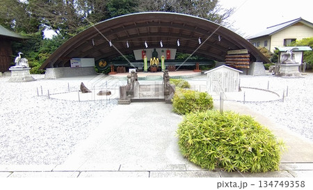 白鷺神社 翔舞殿と平和の剣 白鷺神社 翔舞殿と平和の剣 134749358