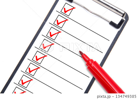 チェックリスト check list to do list チェックリスト check list to do list 134749385