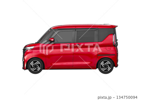 約30mmローダウンで14インチ純正ホイールを履いた軽乗用車(縮尺:XLサイズで1px=約1mm) 約30mmローダウンで14インチ純正ホイールを履いた軽乗用車(縮尺:XLサイズで1px=約1mm) 134750094
