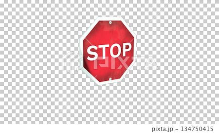 紅色標誌插圖 紅色標誌插圖 134750415