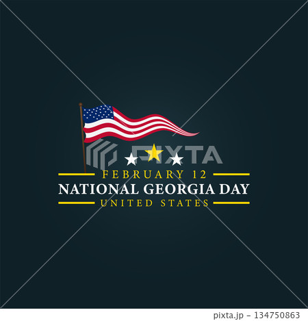 Celebrating Peach State Pride National Georgia Day on February 12 134750863