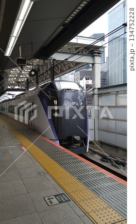 東京駅に入線するE353系電車 東京駅に入線するE353系電車 134752228