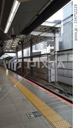 東京駅に入線するE353系電車 東京駅に入線するE353系電車 134752229