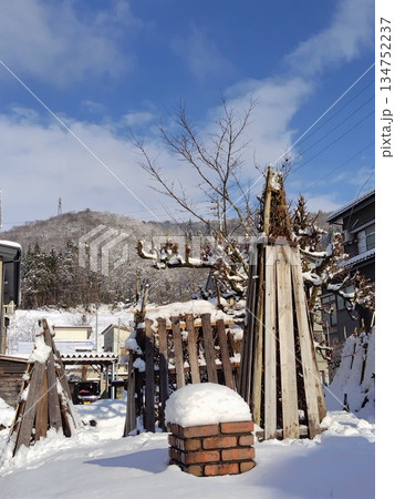 新雪の風景 新雪の風景 134752237