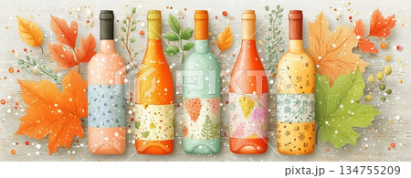 Lunar New Year,Melted Artisan Cheese Slate Board Festive Lighting, Luxury Gourmet Dinner Table Setting Bokeh Background, Baked Camembert Cheese Rosemary 134755209