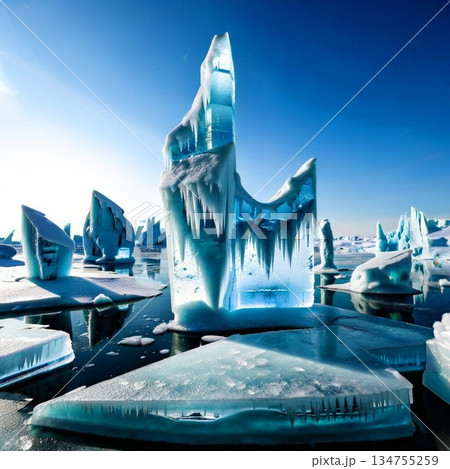 氷の世界 氷の世界 134755259