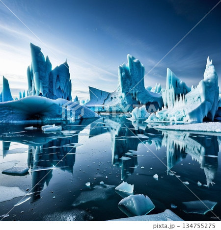 氷の世界 氷の世界 134755275