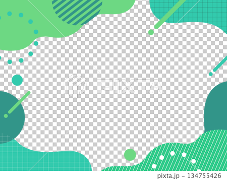 Geometric pattern background illustration 134755426