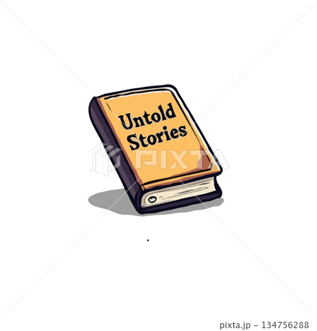 Inviting book cover illustration whispering of secret narratives with the promise of unexplored Inviting book cover illustration whispering of secret narratives with the promise of unexplored 134756288