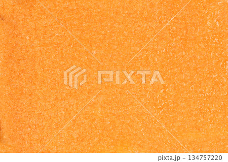 Bright Orange Apricot Fruit Leather Texture 134757220