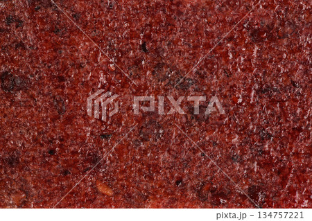 Red Berry Fruit Leather Texture with Seeds 134757221
