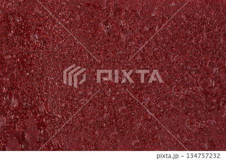 Dark Red Cranberry Fruit Leather Texture Background 134757232