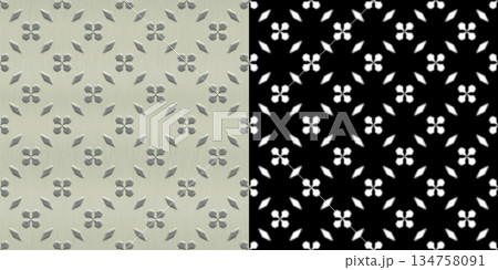 Seamless pattern of metal wall. Grunge filter. Metal background via an alpha channel. 134758091