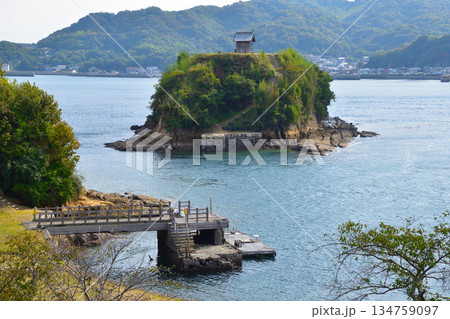 鯛崎島 能島村上水軍 出丸 鯛崎島 能島村上水軍 出丸 134759097