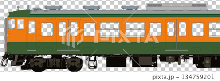 115系列車(湘南色)像素畫 115系列車(湘南色)像素畫 134759201