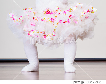 Little girl child in dress 134759355