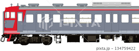 ドット絵のしなの鉄道115系電車（標準色） 134759422