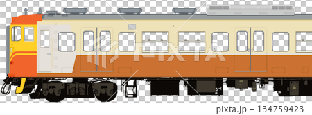 Pixel art of Shinano Railway 115 series train (Taiwan Railway Tze-Chiang color) 134759423