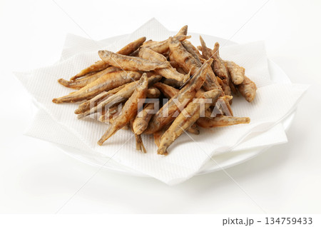 ワカサギの唐揚げ 134759433