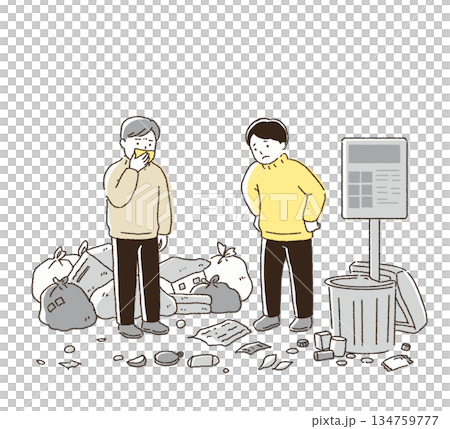 社區糾紛、亂丟垃圾、垃圾問題 134759777