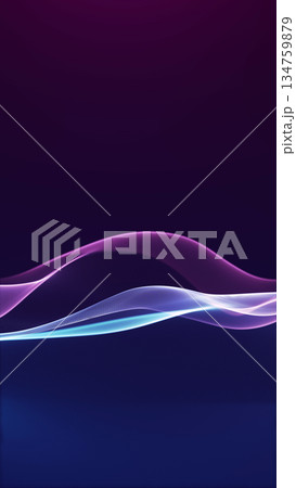 Vertical soft blue and pink gradient with flowing digital particle waves. Minimal abstract background ideal for business design, presentations, websites and modern interfaces. Vertical soft blue and pink gradient with flowing digital particle waves. Minimal abstract background ideal for business design, presentations, websites and modern interfaces. 134759879