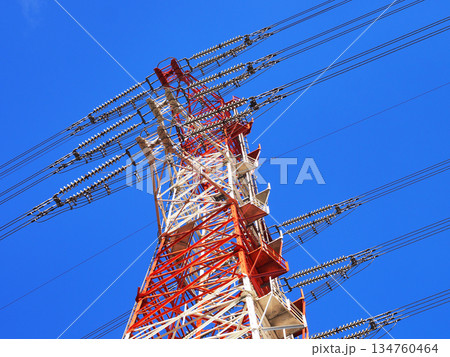 送電鉄塔 134760464
