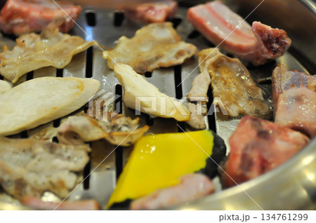 grilled pork , grilled pork in the oven grilled pork , grilled pork in the oven 134761299