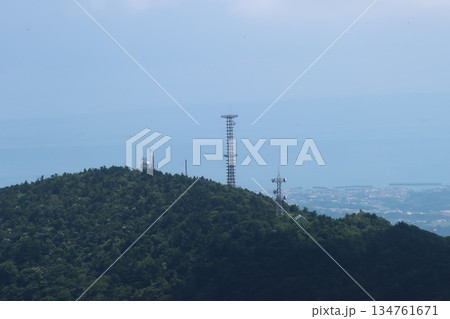 雲仙ロープウェイからの景色 134761671