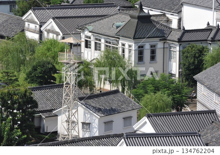 阿智神社から見た倉敷美観地区 134762204