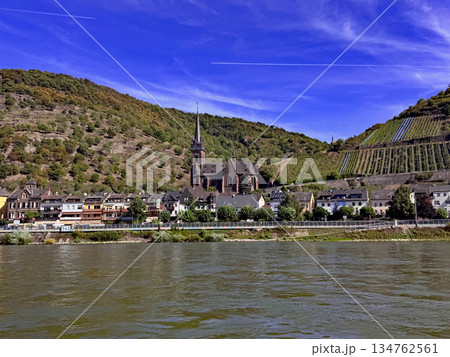 ライン川岸辺の景観 134762561